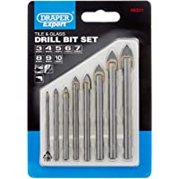 Draper Expert 48221 - Juego de brocas para azulejos y vidrio (8 piezas)